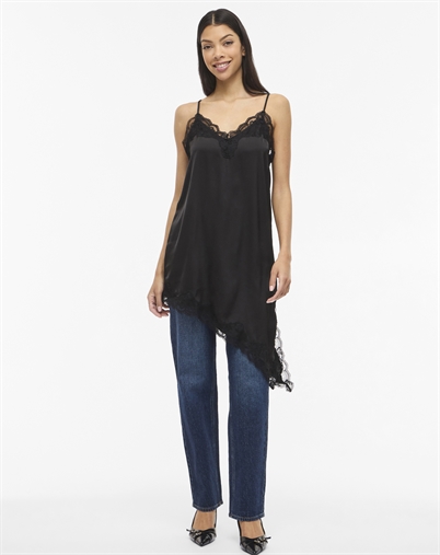  Vila - VILacey Strap Kjole - Black